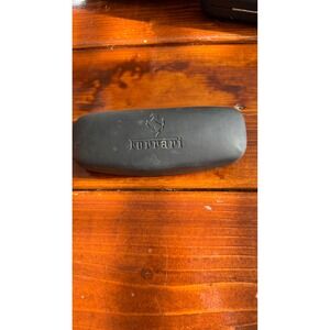 Ferrari Black Hard Shell Eyeglasses Case Sunglasses Holder with Emblem